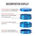 Ceramic Grinder 4-layer aluminum Alloy mifoka sigara